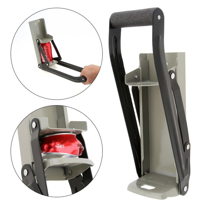 Wall‑Mounted Aluminium Can Crusher — High Leverage for 12oz Cans
