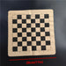 Imitation Qing Bing Chess Set — Resin Pieces on Leather Board, 28×28 cm (11 inch)