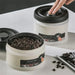 Stainless Steel Vacuum Coffee Canister – Airtight Storage for Beans, Tea & Grains
