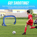 Portable Pop-Up Football Goal with Carry Bag — Collapsible Training Net