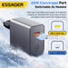 65W GaN Dual-Port Fast Charger PD3.0 PPS QC4.0 – Hybrid USB-C/USB-A