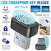 USB Fingerprint Key — Windows Hello Biometric Security Dongle (U5)