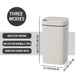 16L Motion Sensor Bin with Lid — Touchless Automatic Bin for Kitchen, Bedroom, Office & RV