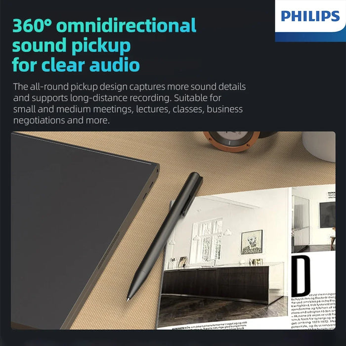 VTR5910 Portable Digital Voice Recorder — One‑click Recording & Replaceable Refills