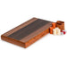 Foldable Wooden Backgammon Set 11–17 inch — Handmade, Foldable Board with Accessories