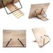 Adjustable Wooden Book Stand – Pine Reading Rack for Kids & Adults with Tablet Holder