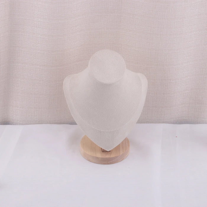 Velvet Necklace Display Bust — Pendant & Jewellery Mannequin Stand