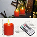 Rechargeable Waterproof LED Tea Lights with Remote Timer — Flameless Home & Wedding Candles