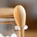 Borosilicate Glass Storage Jar with Bamboo Lid & Spoon, 620ml
