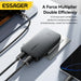 65W GaN USB-C PD & QC 3.0 Fast Charger – USB-C + USB-A, EU/UK/US Plug