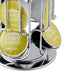 360° Rotating 24-Capsule Stainless Steel Coffee Pod Holder JT222