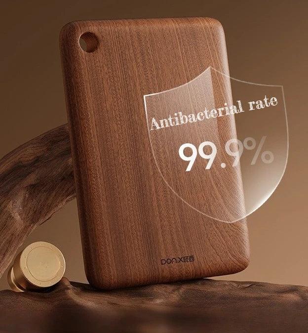 Antibacterial Ebony Square Cutting Board — 4 Sizes (30/36/40/45cm)