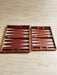 Handmade Luxury Wooden Backgammon Set – Portable Family Travel Game (11–19in)