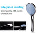 3-Piece Boosted 5-Speed Handheld Shower Set — Large Water Outlet, Chrome-Plated