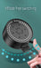 8-Mode High-Pressure Black Handheld Shower Head — Water-Saving, Fall-Resistant