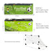 Children's Foldable Football Goal with Pump & Ball — Outdoor Lawn Training Gift