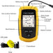 Portable Sonar Fish Finder — 100 m Depth, 45° Beam & Fish Alarm
