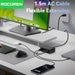 Rocoren 100W GaN 6‑Port Desktop USB Charger – 3x USB‑C & 3x USB‑A