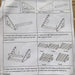 Transparent 5-Tier PC Plastic Greeting Card Display Rack