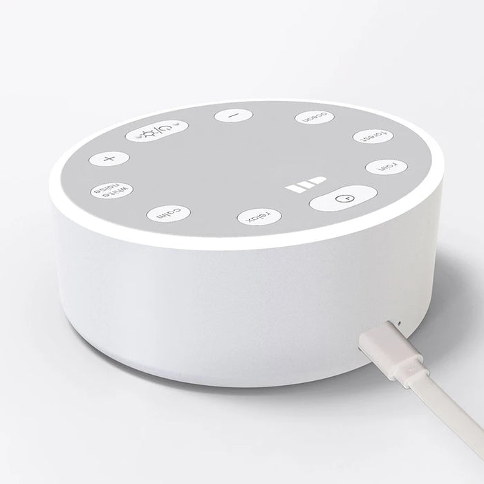 Baby Sleep Aid Night Light with White Noise Speaker and Breathing Light