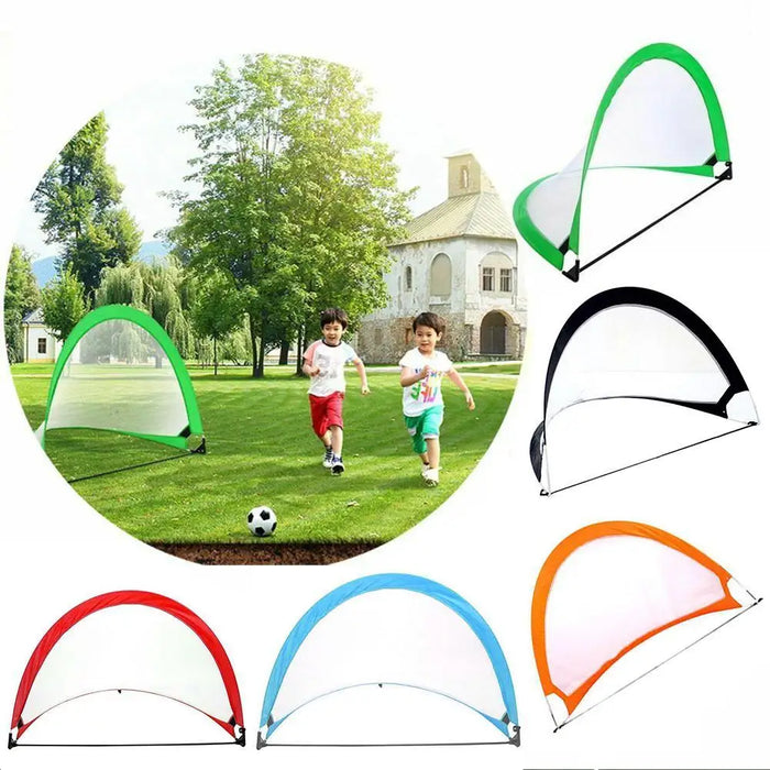 Foldable Kids Football Goal – Portable Outdoor Training Net (82 x 48 x 48 cm)