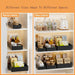 No-Drill Pull-Out Cabinet Organiser — Sliding Drawers for Kitchen & Pantry