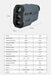 Laser Rangefinder 650m / 1000m — 6x Magnification, Flag‑Lock & Slope Compensation