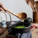 Natural Teak Wooden Kitchen Utensil Set — Modern, Eco-Friendly