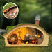 Wooden DIY Magic Ring House Miniature – Handmade Forest Casa Bookends