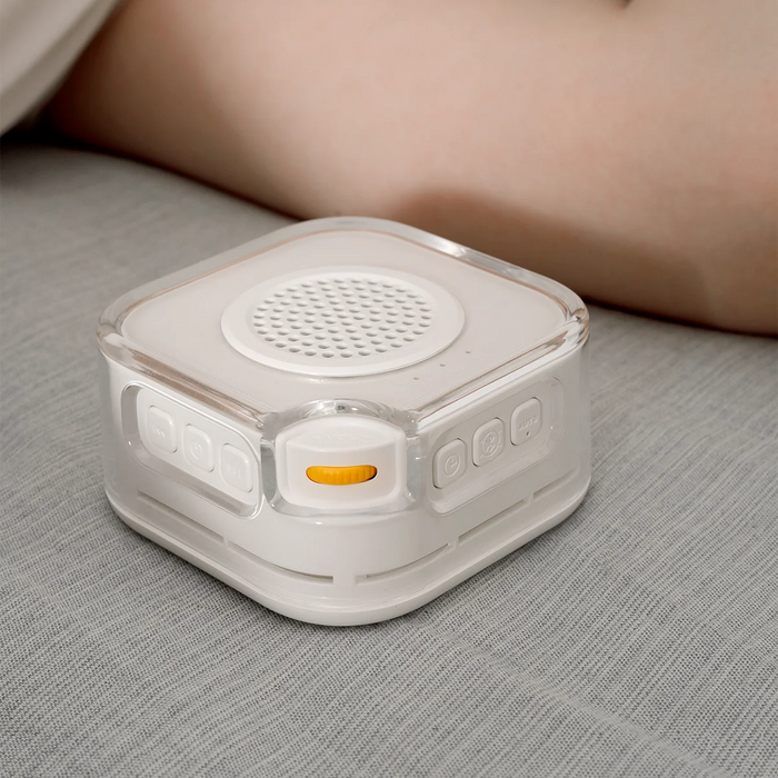 White Noise Machine with Bluetooth Speaker and Night Light — Sleep Aid for Babies & Adults