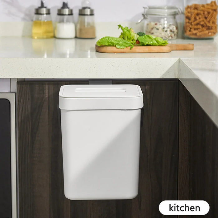 3L Countertop Compost Bin with Lid — Compact Kitchen Waste Caddy