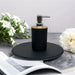 4-piece Bathroom Accessory Set — Toothbrush Holder, Mouthwash Cup, Soap Dispenser & Soap Dish