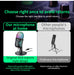 USB Gaming Condenser Microphone with Headphone Jack, LED & Noise Reduction