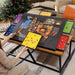 Professional Jigsaw Puzzle Table – 6 Drawers, Felt Board, Holds 1,000 Pieces, Display Lid & Stand