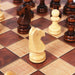3-in-1 Folding Wooden Chess Board – Portable Chess, Checkers & Backgammon (24cm)