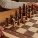 Magnetic Foldable Solid Wood Chess Set — Portable & Educational, Ages 14+