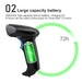 U20 1D/2D Handheld Barcode & QR Scanner — USB · 2.4G Wi‑Fi · Bluetooth