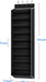 10-Tier Over-the-Door Shoe Organiser — Deep Pocket Hanging Rack (74in x 17in x 11in)
