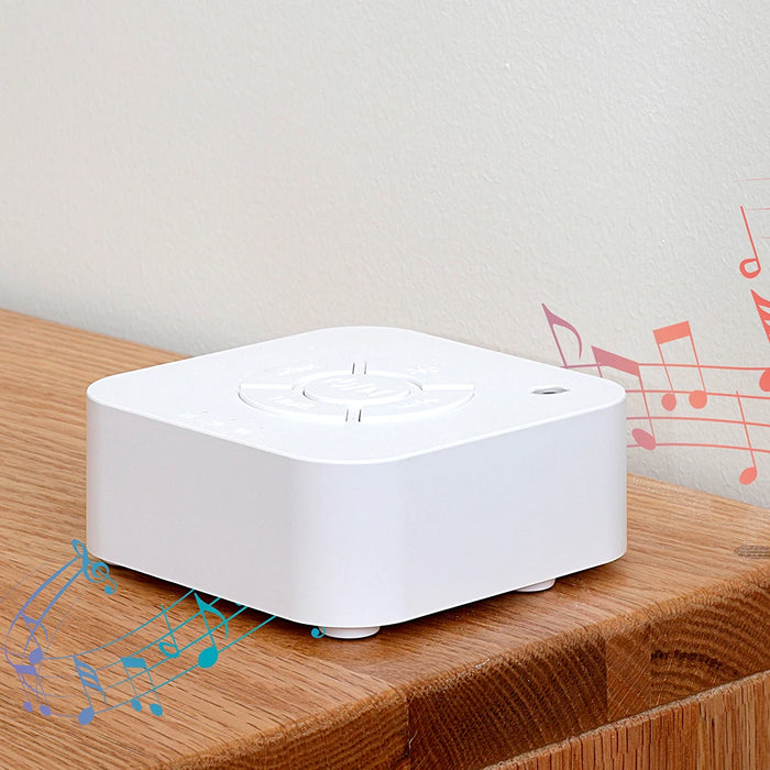 Portable Baby White Noise Machine – 10 Relaxing Sounds, USB Rechargeable, Auto-Off Timer