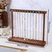 Solid Wood Jewellery Display Stand – Countertop Necklace, Earring & Bracelet Rack