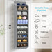 10-Tier Over-the-Door Shoe Organiser — Deep Pocket Hanging Rack (74in x 17in x 11in)