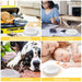 Portable Baby White Noise Machine — 28 Soothing Sounds, USB‑C Rechargeable, Timer & Memory