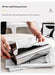 Stainless Steel Tissue Box — Irregular Pull-Paper Dispenser (Silver)