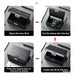 Faraday Key Fob Protector — RFID Signal-Blocking Box for Keyless Car Fobs, Faux Leather