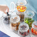 Sealed Glass Jars with Clip Lids — Airtight Food-Grade Storage (500–1000ml & 3‑piece set)