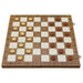 3‑in‑1 Foldable Wooden Travel Board — Chess, Checkers & Backgammon