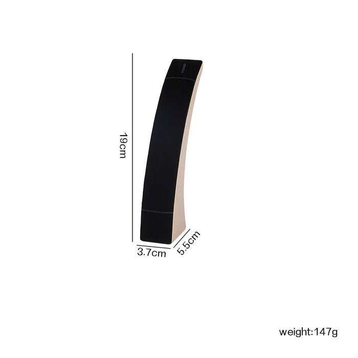 Velvet Jewellery Organiser Stand – Metal Ring, Pendant, Bracelet & Watch Display