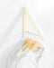 Folding Wall-Mounted Clothes Airer – Space-Saving Coat & Shirt Rack