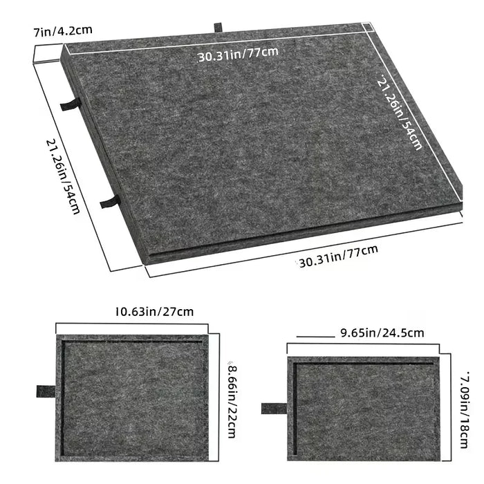 Tilting Puzzle Board with Stand and Cover — Portable 1000‑Piece Jigsaw Table with 6 Drawers