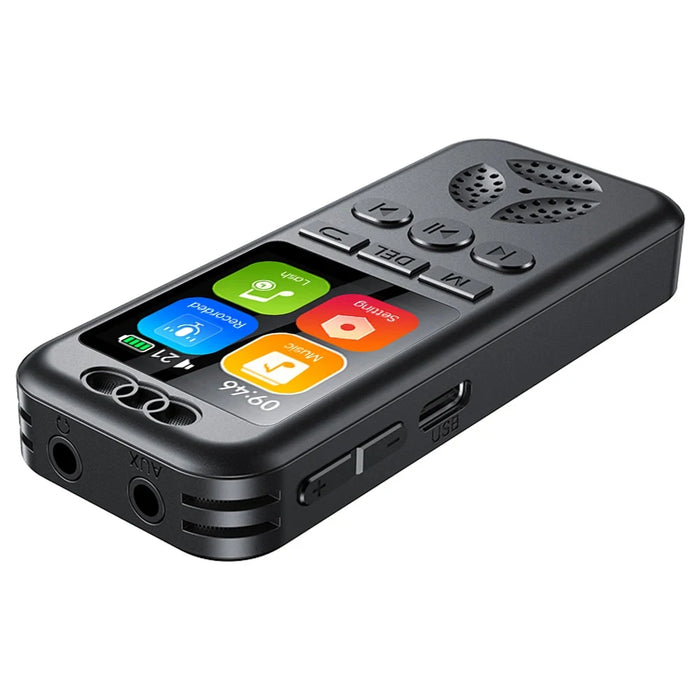 SU7 Digital Voice Recorder — 1536kbps WAV, Voice‑Activated, Up to 72 hrs